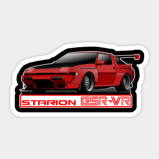 Starion WideBodykit Sticker